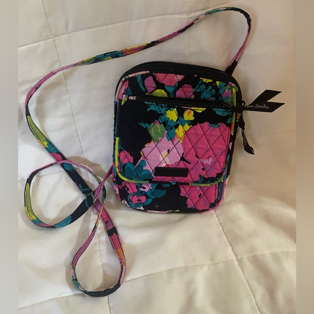 Vera Bradley floral crossbody